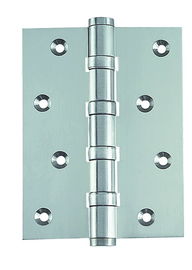 4 اینچ فولاد ضد زنگ درب های فلزی درب 3X3 با 4 یاطاقان توپ SGS تایید